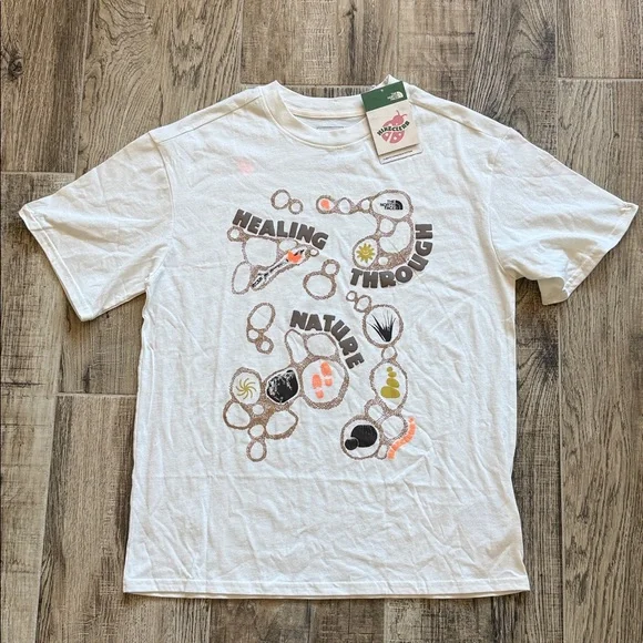 The North Face Women's Short Sleeve Evolution Oversized Tee | sz M - Picture 4 of 12